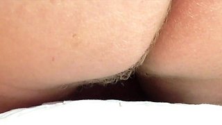 Closeup Big Dildo Show with Anal Fuck Creampie MILF and Husband