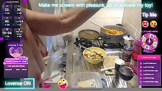 Naked Salad Secrets: Unleashing Passion with Every Slice of Inserted Cucumber - 336