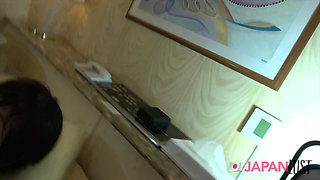 Short-hair Japanese Teen Wants Intense Orgasm and Creampie