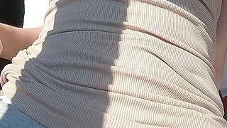 Desperate Panty Wetting Golden Shower Mouth Piss in My New Car