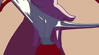 Hentai Gangbang on the Last Bus: Big Tits, Anal, and Creampie in 3D Cartoon Sex