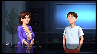 Hot StepMom Debbie Fucks StepSon in Summertime Saga 3D Anime Sex Movie with Voice