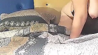 BBW's Tits Hang When She's Fucked From Behind