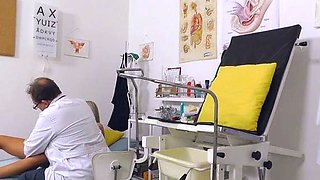 Smoking Pretty Blonde Babe Toying her Pussy