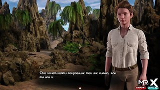 Treasure of Nadia - Big Cock Handjob on the Beach E2 #27