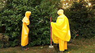 German amateur couple fucking outdoors