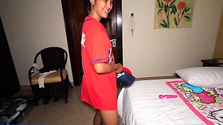 Big ass Thai MILF masturbation and fuck