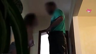 Hot amateur black big boobs fucking HD