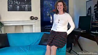 Sofia Matthews shows upskirt and gets naked - WeAreHairy