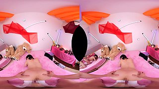 Glamour asian seductress exciting Vr porn video