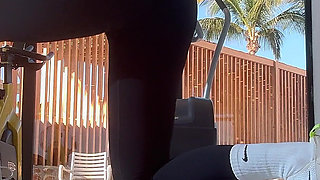 Real Amateur Tanned Slut Needs a Good Fucking From the Pool Boy