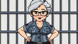 Granny in Jail Ai Porn Slideshow