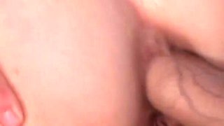 Big cock destroys cute anal teen