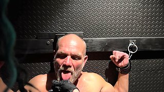 Punished Slave Gets a Visit