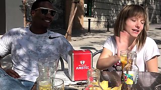 Sassy amateur doll performs kick ass blowjob