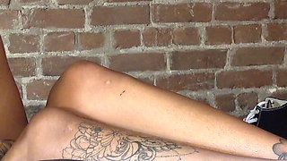 Cruella's Blindfolded Slave Cheating Blowjob - (dreamgirls in Socks)