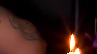 Latex Goth Girl Fucks Her Sex Slave and He Cums on Face