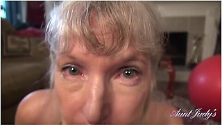 Aunt Judys - Judys - 69yo Texas Amateur Gilf Diane Jacks You Off & Sucks Your Cock