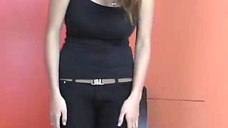 Teen Lilly 18 on the casting - Part 1