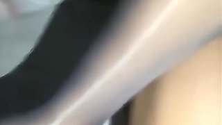 The Temptation of Blue Shiny Silk: the Secret Tease Under the Gloss