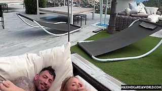 French Chloe, Chloe French And Maximo Garcia - Petite French Slut Loves A Hard Anal Fuck By