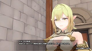 An elf adventurer finds herself trapped in a room for a wild fuck-a-thon ~part2~ with Happytail1919