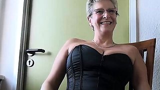 Horny grey gilf just wants a young boy to fuck