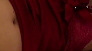 1637 - Amateur French Couple, Clothed Sex, Satin Lingerie