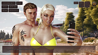 Threesome with Two Hot Collage Girl in Public Library - 3D Hentai Animated Porn With Sound - Living With Temptation