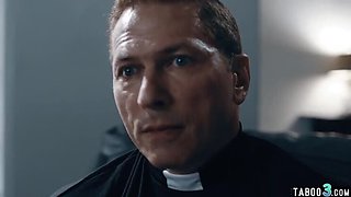 Shy Teen Gia Derza Loses Anal Virginity to Priest - Rough Hardcore Fuck
