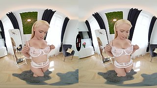 Natasha Teen VR Porn: No Panties Day - VirtualTaboo