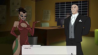 Lesbian superhero in a wild adventure with epic animations and big boobs
