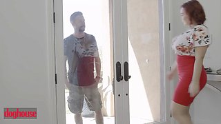 Dog palace - gigantic tit buttfuck princess takes a deep ass pounding that leaves her pleading for more