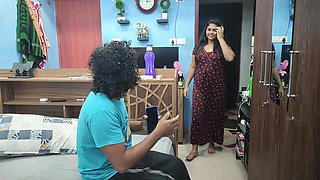 Mallu Hot Wife Fuck with Step Brother While Her Husband Not in Home