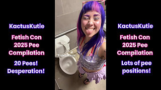 Fetishcon 2025 Pee Compilation