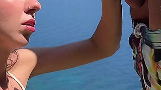 Public Dick Flashing - Girl Help Me to Cum in Mountains
