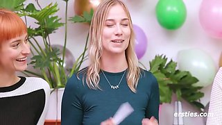5 Hot Girls In A Wild German Dare Game