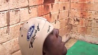 Ebony German Bitch Rides BBC in This Rough Outdoor Action