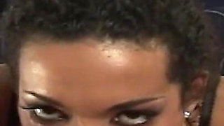 Black Slut Fucked in Ass, Rimjob