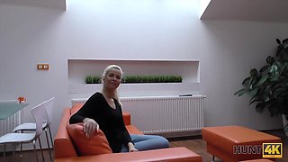 HUNT4K. Babe is sick of lover and decides to have lovemaking