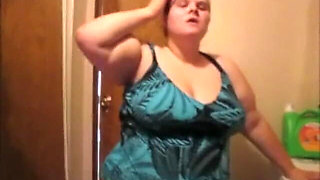 Wife 1st Time Anal, Hot Wife Get Fuck Over the Washing Machine up the Ass