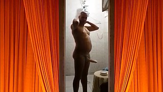 O Meu Banho Gostoso Com o Pau Duro 020