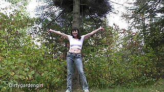 Forest Ass Fisting in Jeans