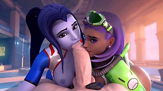 Wild cartoon gameplay romp with sexy animated adventures