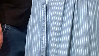 Omg! a Stranger Rubs His Dick on Me and Fingered My Pussy in the Subway!