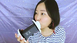 Korean hottie ear licking name in description