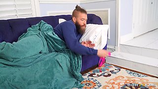 Pervy Panty-Stealing Houseguest With Xander Corvus, Eva Alvarez - Brazzers