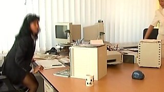 Office Secretary From Germany Got Her Pussy Licked in Office