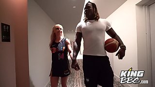 Big black cock for the tight pussy of hot milf Cassie Bender