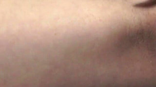 Blond Skinny Small Tits Bunny Masturbate on Toilet While Smoking